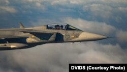 Шведський винищувач Saab JAS-39 Gripen