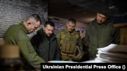 Президент Зеленський в Донецькій області 29 грудня 2023 р.