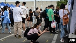 2022年8月26日北京一个职业招聘会的状况。