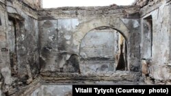 Знищена російськими атаками гімназія №20 в історичному центрі Херсона - найстаріший навчальний заклад у місті. Vitalii Tytych
