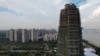 资料照：碧桂园在马来西亚开发的一处公寓住宅楼建筑工地。（2023年8月6日）