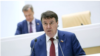 Російський сенатор Цеков на засіданні Ради Федерацій РФ