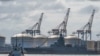 Russian frigate Admiral Gorshkov gets ready to leave Cape Town harbour en route to Durban where it is scheduled to do naval exercises with the South African and Chinese navies, in Cape Town, South Africa, Feb. 15, 2023. 