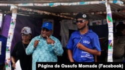 Arquivo: Ossufo Momade, presidente da Renamo, em comício, Moçambique, 30 setembro 2023