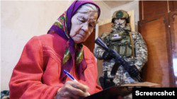 Голосування в окупованому Сєвєродонецьку. Фото: ТАСС/Moscow Times
