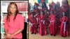 Piarret Andrelino, presidente da ONG, ao lado das crianças que estão trilhando um caminho melhor graças à Iniciativa Agir na Guiné-Bissau.