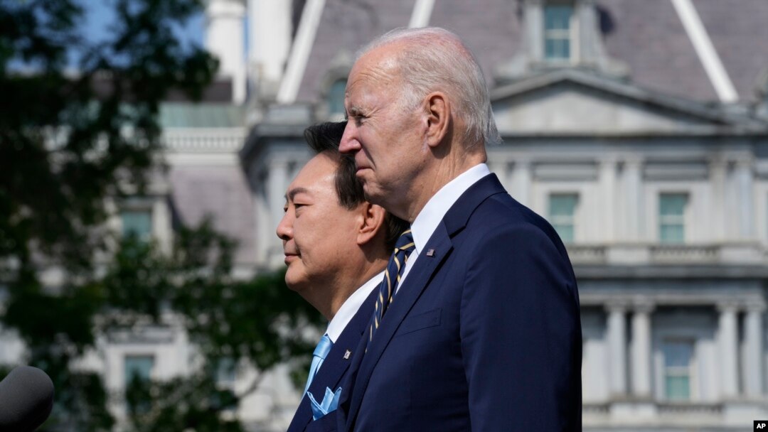 APTOPIX Biden US South Korea