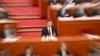 中国领导人习近平在北京人大会堂出席全国人大会议开幕式。（2024年3月4日）