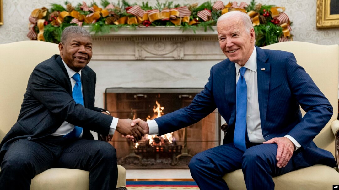 Rais Joe Biden akikutana na Rais wa Angola Joao Manuel Lourenco White House, Novemba 30, 2023. Picha ya AP