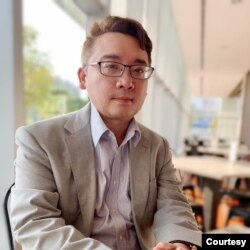 位于台北的台湾韬略策进学会副理事长张宇韶