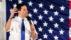 FILE - Republican presidential candidate Sen. Marco Rubio, R-Fla., address the crowd at a campaign rally in Ponte Vedra Beach, Florida, March 8, 2016.
