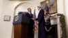 President Barack Obama shakes hands with Sen. John Kerry, D-Mass., his choice to be the next Secretary of State, as he makes his announcement at the White House in Washington, Friday, Dec. 21, 2012. 