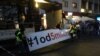 Arhiva - Pripreme za 40. protesno okupljanje "1 od 5 miliona" u Beogradu, 7. septembra 2019. (Foto: Aleksandra Nenadović, VOA)