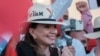 洪都拉斯总统大选反对派候选人希奥玛拉·卡斯特罗（Xiomara Castro）（路透社2021年11月20日）