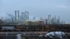 FILE - Iran's heavy water nuclear facility is backdropped by mountains near the central city of Arak, Iran. 
