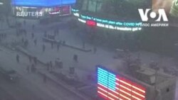 У Нью-Йорку святкують перший сніг. Відео