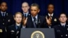 U.S. President Barack Obama discusses the automatic budget cuts scheduled to take effect next week, Washington, February 19, 2013.