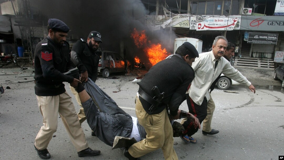 Pakistan Suicide Bombing - Feb. 17, 2015