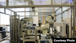 英國曼徹斯特大學研製的機器人（2015年7月21日）