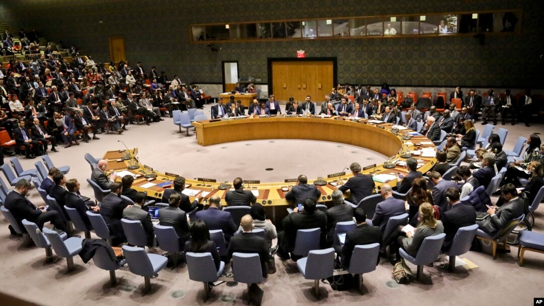 Conseil ya sécurité ya Nations unies, na New York, Etats-Unies, 26 février 2019.