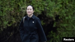 资料照：中国华为公司前首席财务官孟晚舟。