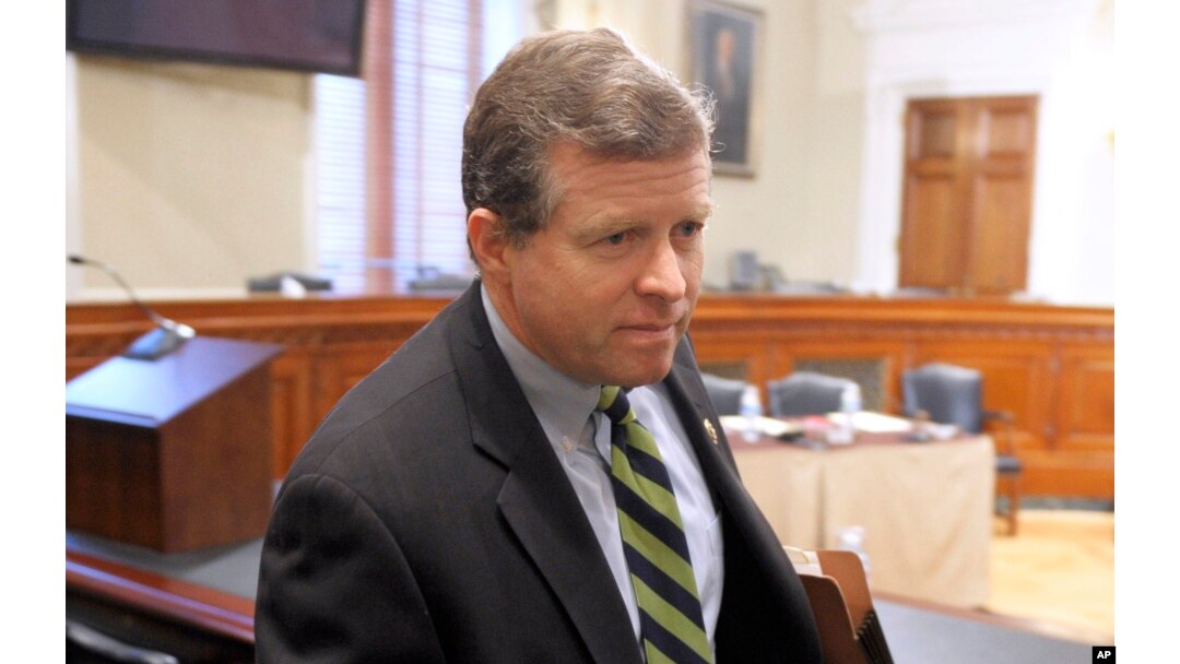 FILE - Rep. Charles Dent, R-Pa., pictured at a Capitol Hill hearing in November 2010, says he remains concerned about Donald Trump's "incendiary" comments and his "lack of policy specificity."