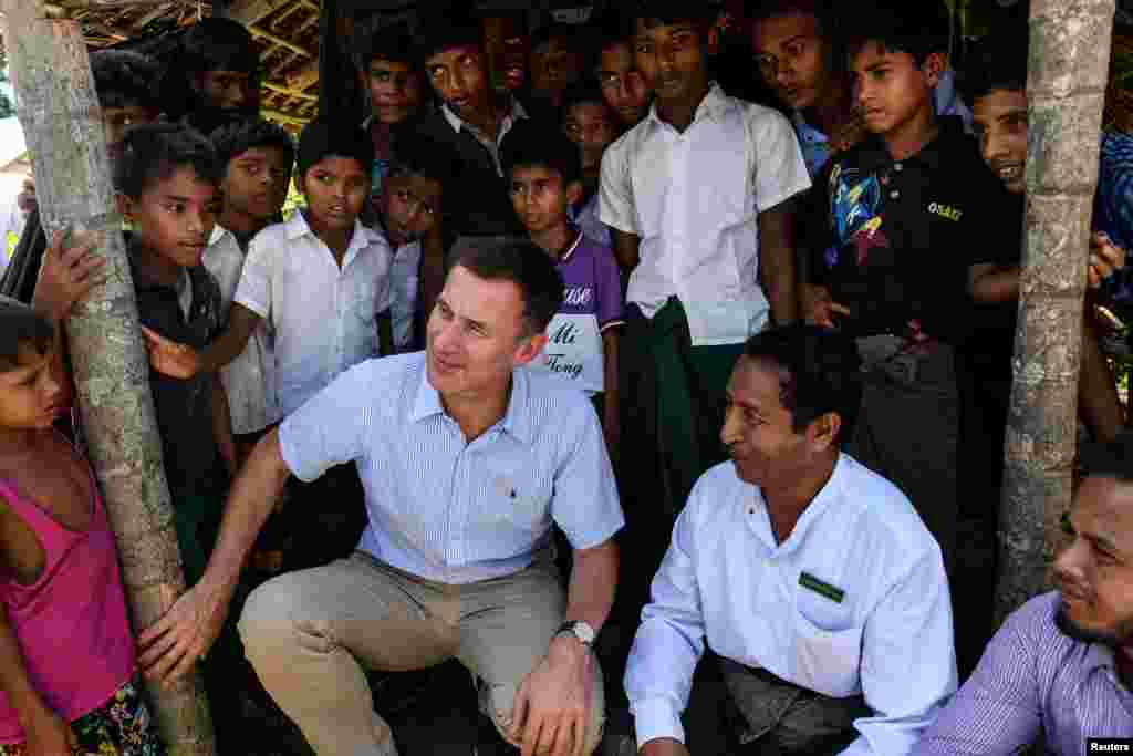 &nbsp;ဗြိတိန်နိုင်ငံခြားရေးဝန်ကြီး Jeremy Hunt ရခိုင်ပြည်နယ်သွားရောက်လေ့လာ