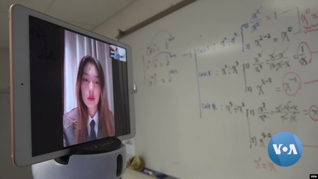 Kristin Xiao, who attends Veritas Collegiate Academy in Springfield, Virginia is among 11 million people under lockdown in the Chinese city of Wuhan due to the coronavirus outbreak (Photo: Eunjung Cho / VOA) 