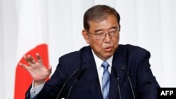 日本首相石破茂。（資料圖片）