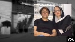  شهلا جهانبین (راست) و شهلا انتصاری، امضا‌‌کنند‌گان نامه «گذار از جمهوری اسلامی» 