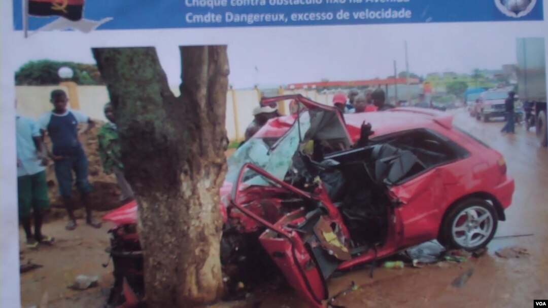 Angola Malanje car aciddents - acidentes de viação em Malanje