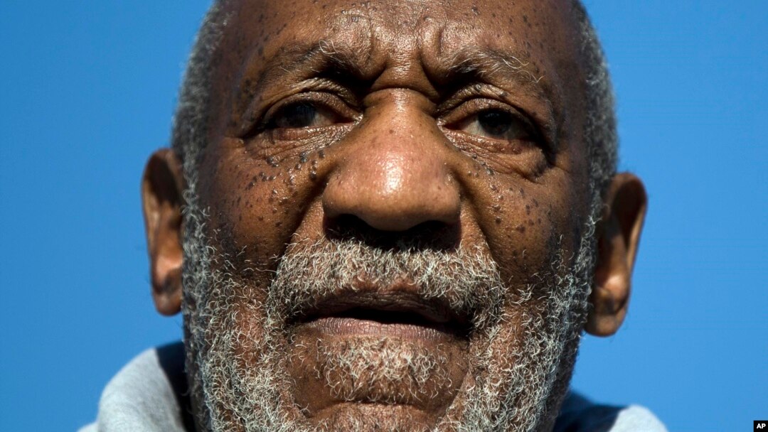 FILE -This Nov. 11, 2014, file photo shows entertainer and Navy veteran Bill Cosby speaking during a Veterans Day ceremony, at the The All Wars Memorial to Colored Soldiers and Sailors in Philadelphia.
