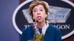 美国国防部负责采购的副部长艾伦·洛德(Ellen Lord)（美国国防部2020年3月25日）
