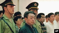 六四事件时的北京市市长陈希同。(资料照片)