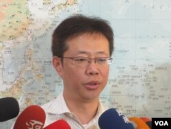 台灣執政黨民進黨立委張宏陸（美國之音張永泰拍攝）