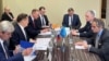 Керівник агенції з ядерної енергетики ООН Рафаель Маріано Ґроссі на території Росії - у Калініграді, 5 вітня 2023 р. Twitter/ Rafael Mariano Grossi via REUTERS