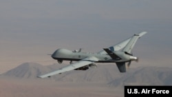 多年来，美国军方和中央情报局一直在也门上空飞行MQ-9“死神”无人机。(美国空军提供)