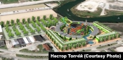 Ось такий вигляд міг би мати "Вулик" з більше півтисячі контейнерів