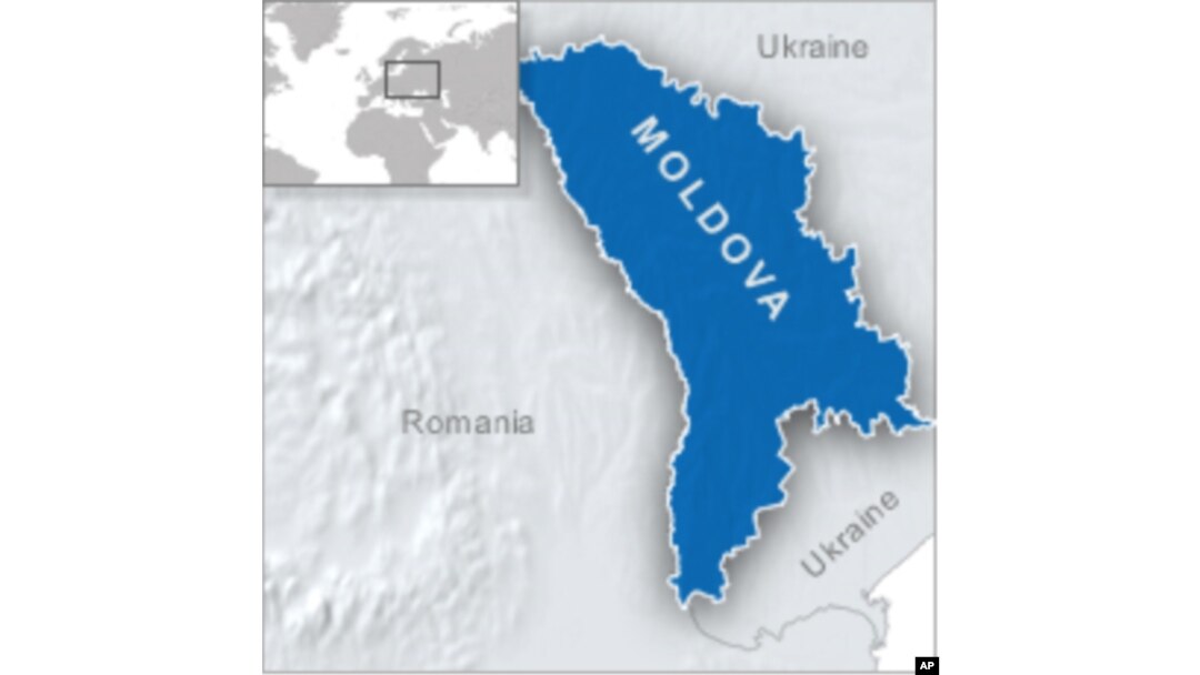 Map of Moldova