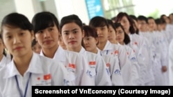 Lao động Việt Nam ở Nhật Bản (Ảnh chụp màn hình VnEconomy)