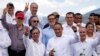 El presidente de Colombia, Gustavo Petro, asistió a la apertura comercial de la frontera entre Venezuela y Colombia, el 26 de septiembre de 2022.