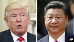 美国总统川普（左图）, 中国国家主席习近平