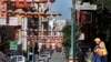 资料照片：旧金山华埠（2020年1月31日）