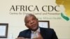 John Nkengasong, Africa's Director of the Centers for Disease Control, speaks during an interview with Reuters at the African Union Headquarters in Addis Ababa, Ethiopia, March 11, 2020.