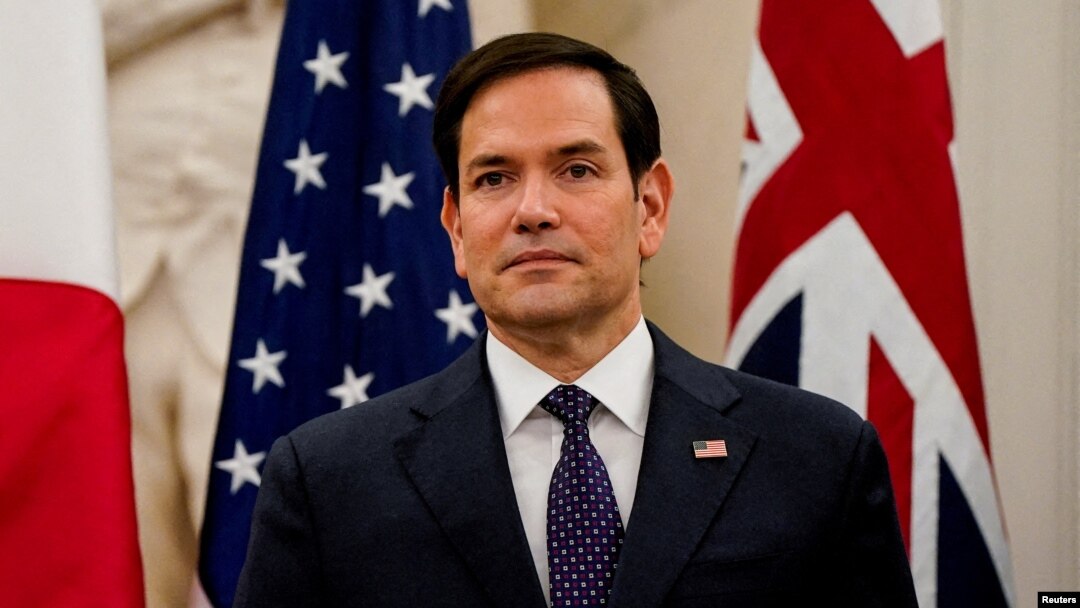 Foto Achiv: Sekrete d Eta Etazini Marco Rubio nan Depatman d Eta nan Washington, 21 Janvye 2025. 