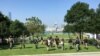 HK police dispersed people to prevent the public gathering in Tamar Park