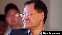 中国清华大学前法学院教授许章润 （推特照片）