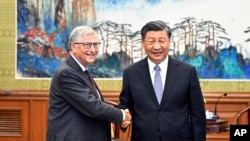 2023年6月16日习近平在北京会见比尔·盖茨。